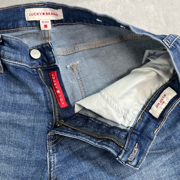 Lucky Brand Women's Jeans 12 / 31 R Mid Rise Sweet Boot Cut Casual Everyday Boho - Picture 2 of 14